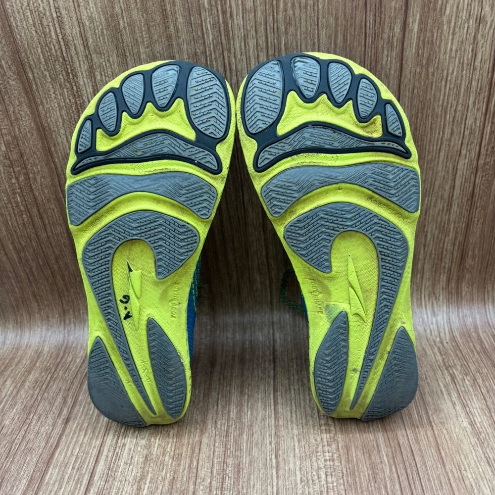 Altra Escalante Racer Boston Running‎ Shoes Women 7.5 Blue Yellow Sneakers